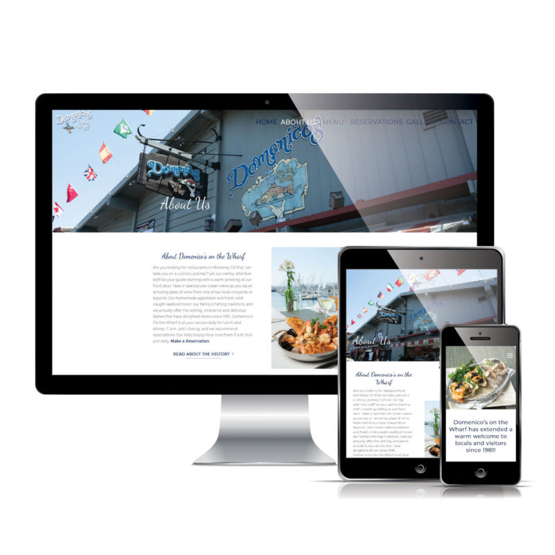 Mag One Media Websites - Domenicos on the Wharf