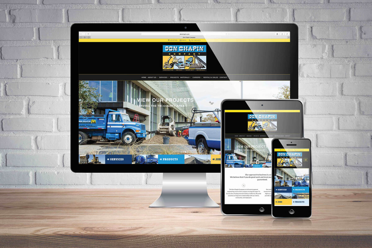 Don Chapin Company - Responsive Website Design