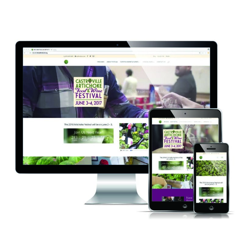 Castroville Artichoke Festival - Responsive Website Design